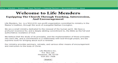 Desktop Screenshot of lifemender.org